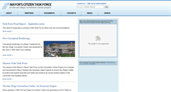 Desktop Screenshot of conventioncentertaskforce.org