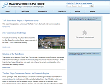 Tablet Screenshot of conventioncentertaskforce.org